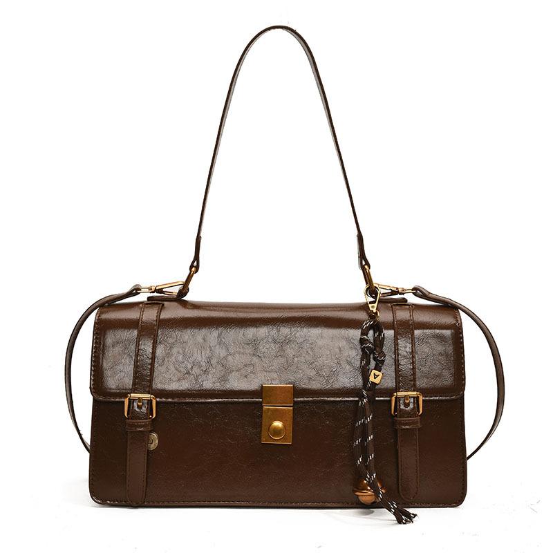 Crossbody Bag Women's New Fashion Portable Small Square Bag Casual Versatile Shoulder Bag
