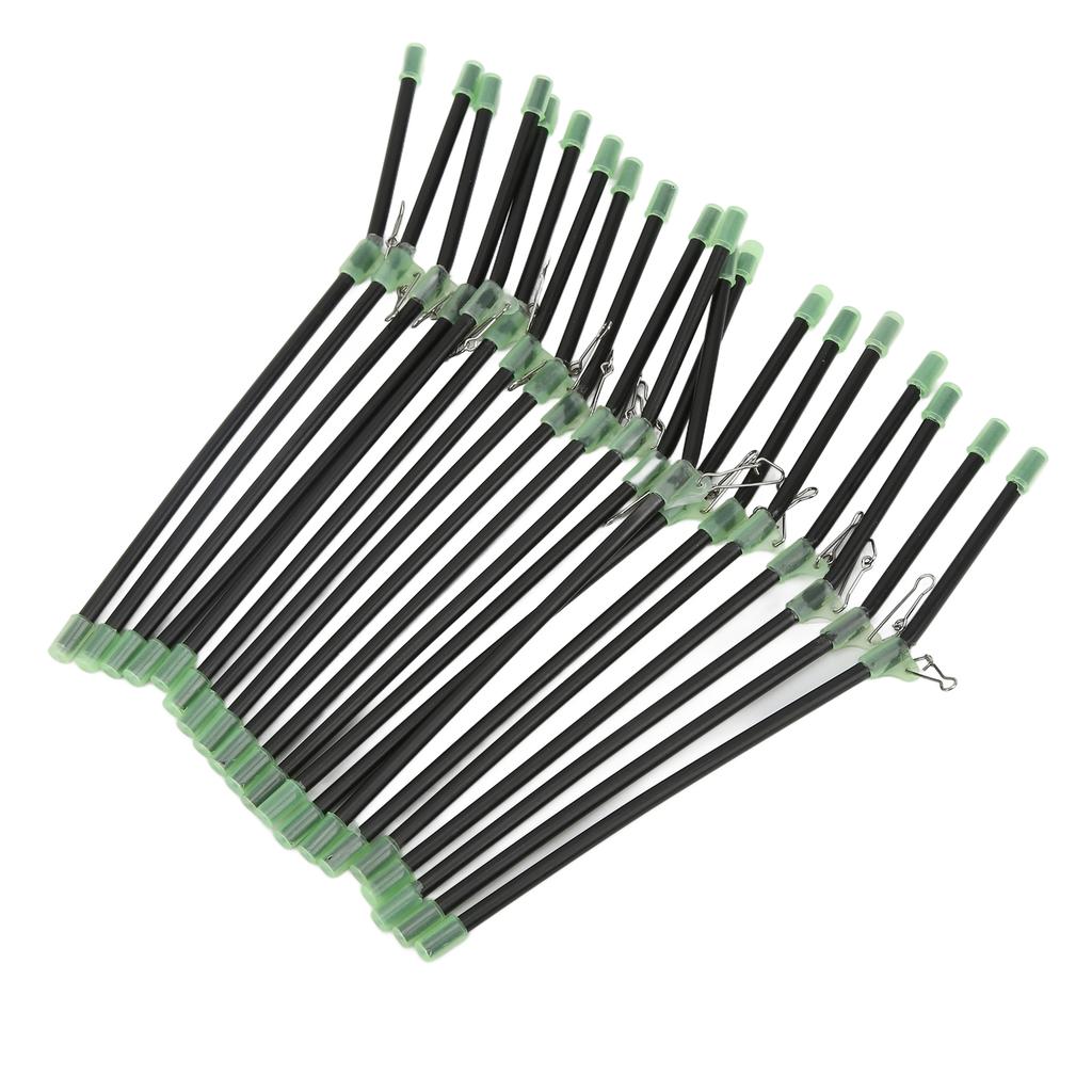 20Pcs Sea Fishing Anti   Feeder Boom with Snaps Tube Balance Connector Fish Tackle
