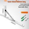 Sturdy Stainless Steel Triangle Wall-Mount Shelf Bracket