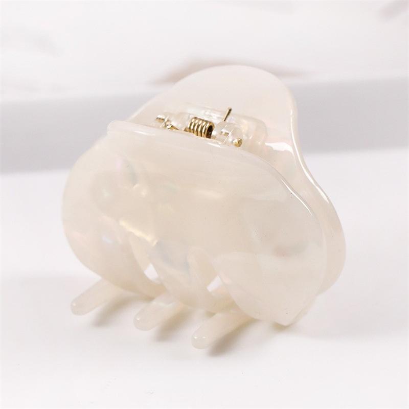 Fashion Rhombus Acetate Hair Claws Colourful Ponytail Hair Accessories Acetic Claw Clips For Women Or Girls