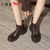 Women's Chunky Heel Chelsea Ankle Boots