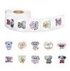 500 Stickers/roll Cute Koala Tape High-value Tape Decorative Suitcase Mobile Phone Case Tape
