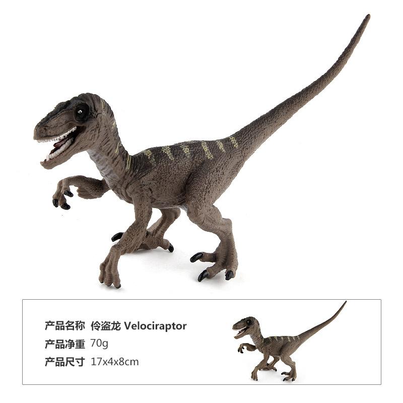 

Модель игрушки Мир динозавров Двухголовый дракон Гигантский зверь Дракон Велоцираптор Фигурка Украшение Кукла