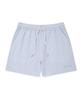 WACKY WILLY Women'S Striped String Shorts Sky Blue