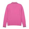 MARTINE GOLF Ribbon Tying Collar Knit_Pink