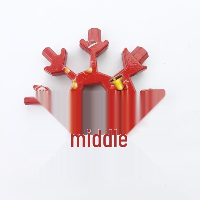 18-in-1 Sniego pūslės daugiafunkcis įrankis: Nešiojamas šešiakampis/aštuonkampis raktas ir atsuktuvas