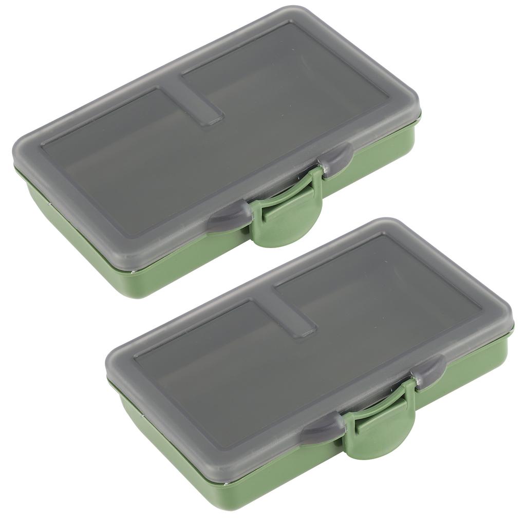 2Pcs Fishing Hook Bait Gadget Box Mini PP Storage Box Case for Fishing Tackle Accessories1