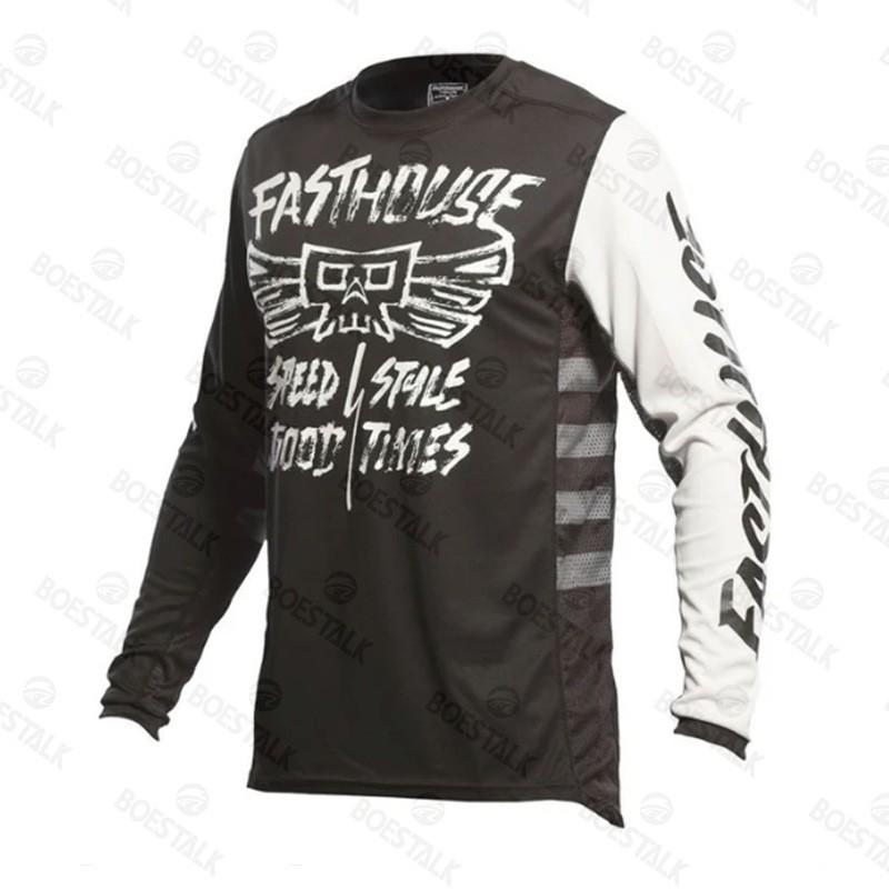 FASTHOUSE Outdoor Sports Cross-Country Motorcycle Cycling Suits Quick-Dry Mountain Long-Sleeves Quick-Surrender