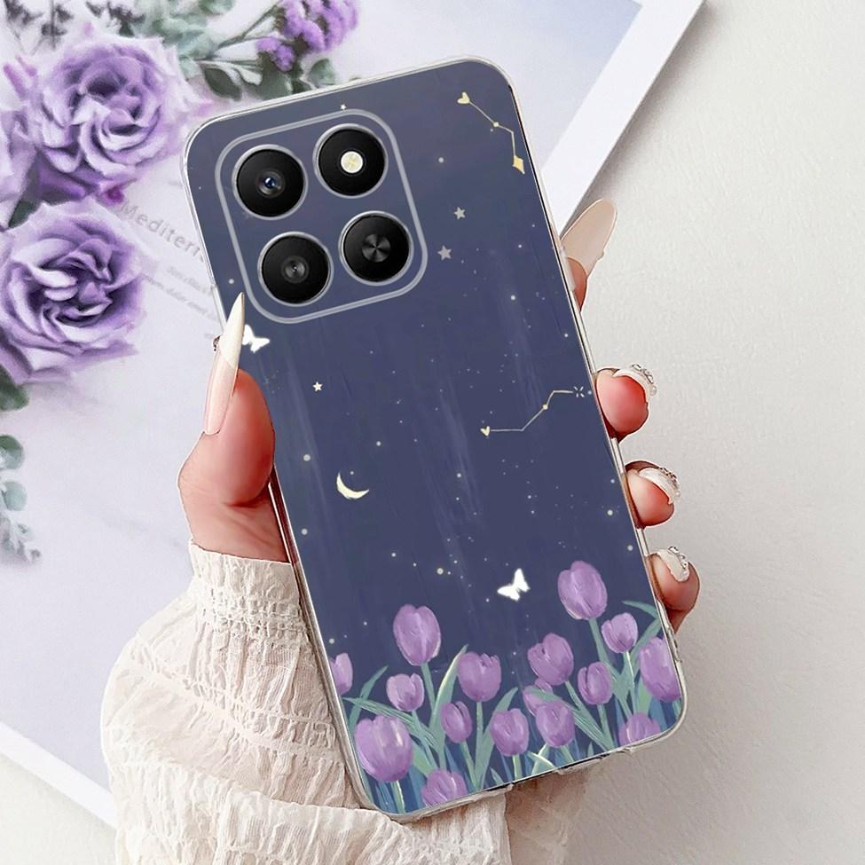5G For Honor LGN-NX1 Case For Honor 400 Smart Cover Clear Luxury Butterfly Love Fashion Flowers Cool Lion Funny Painted Casing
