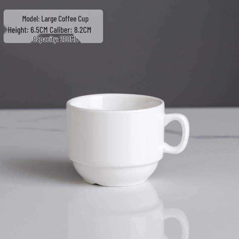 Europejski Luksusowy Zestaw Ceramicznych Filiżanek do Kawy ze Złotym Brzegiem