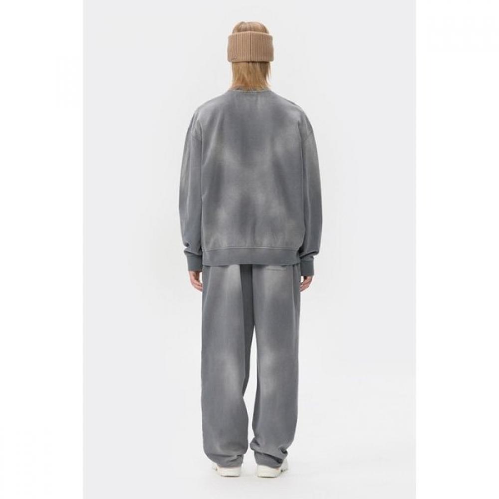 Customellow Grey Dyed Sweatshirt Grey Cwtaw25621gyx