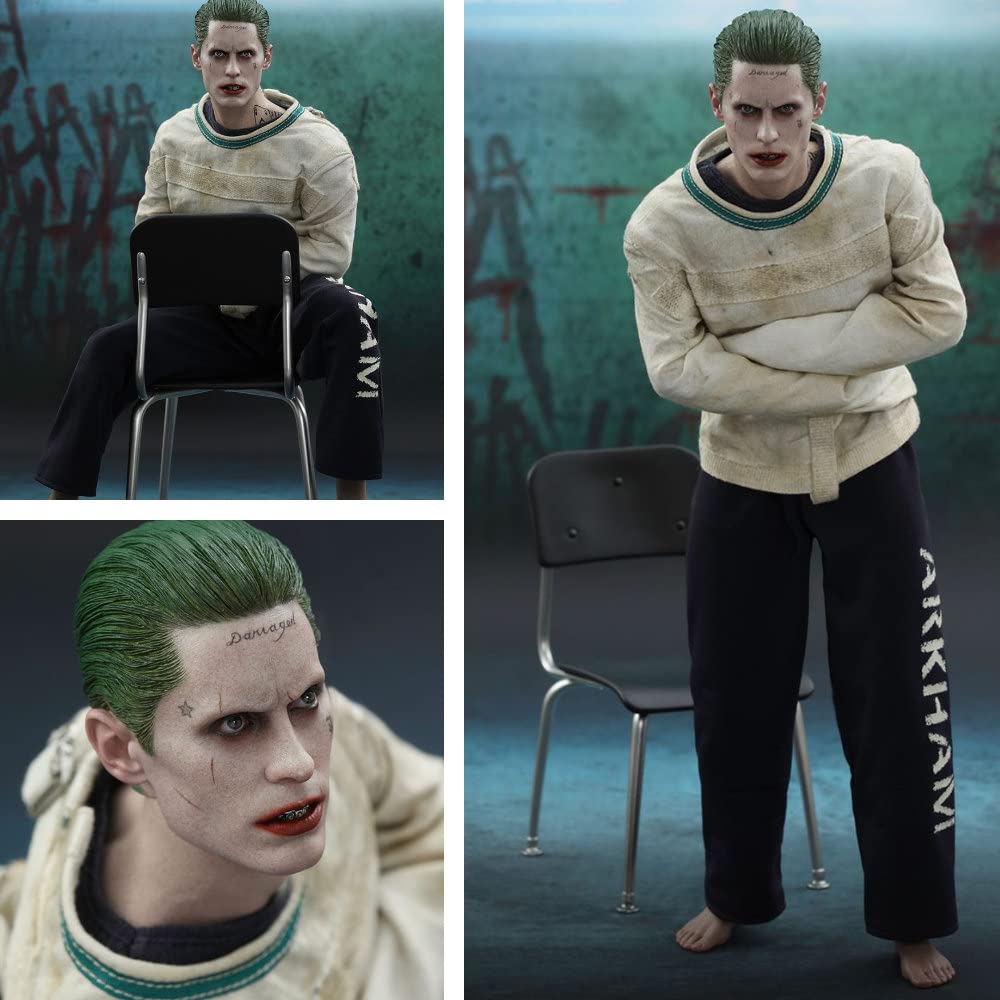 

Hot Toys Movie Masterpiece Suicide Squad Joker Arkham Asylum Edition Scale Figure 1/6