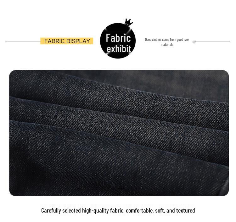 Boys' Plush Lined Jeans - 2025 Autumn/Winter Casual Fashion for Middle and Older Children