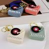Stylish Retro Turntables Music Player Keychain Music Box Birthday Gift for Trendsetters and DJ Musics Enthusiasts