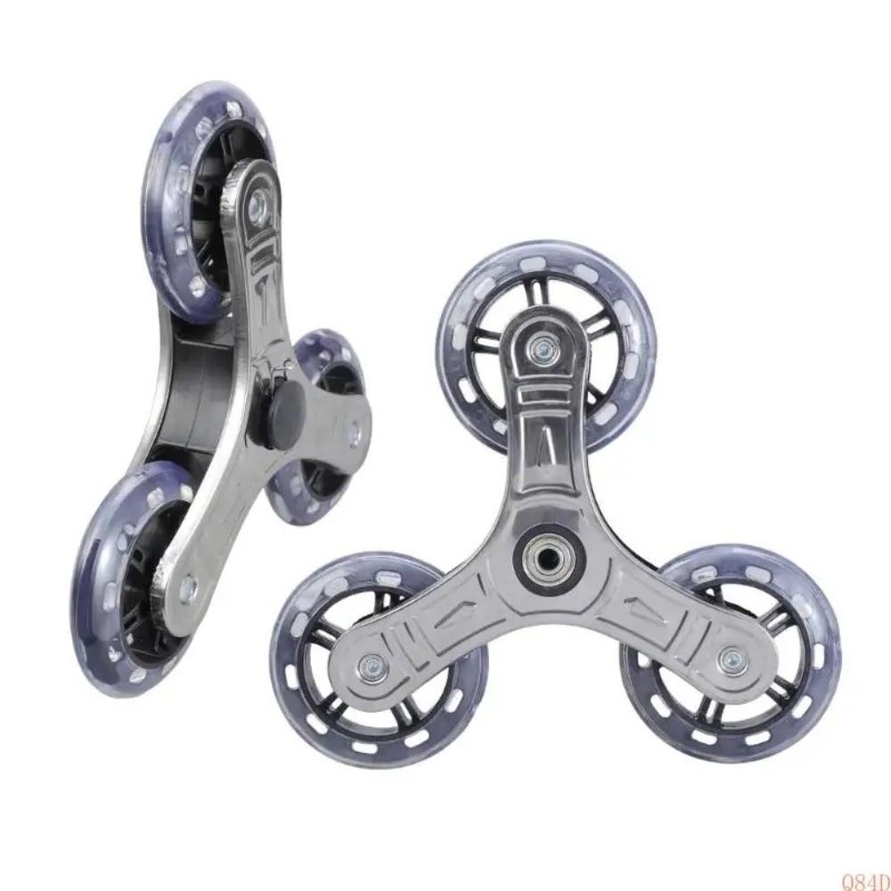 Multi-Purpose Plastic Wheels Plastic Furniture Casters Stable Stair Climbing Wheels  Foldable Cart