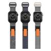 Canvas Sport Strap For Apple Watch Ultra 49mm Loop Nylon Band For iWatch Series 8 7 6 SE 45mm 44mm 42mm 41mm 40mm 38mm Bracelet