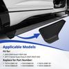 FL3Z16A455BA Trittbrett-Endkappe Hinten Links und Rechts Passend für Ford F-Serie 150 2015-2020, Super Duty 2017 Ford F-250, F-450, F-550 Ersetzt