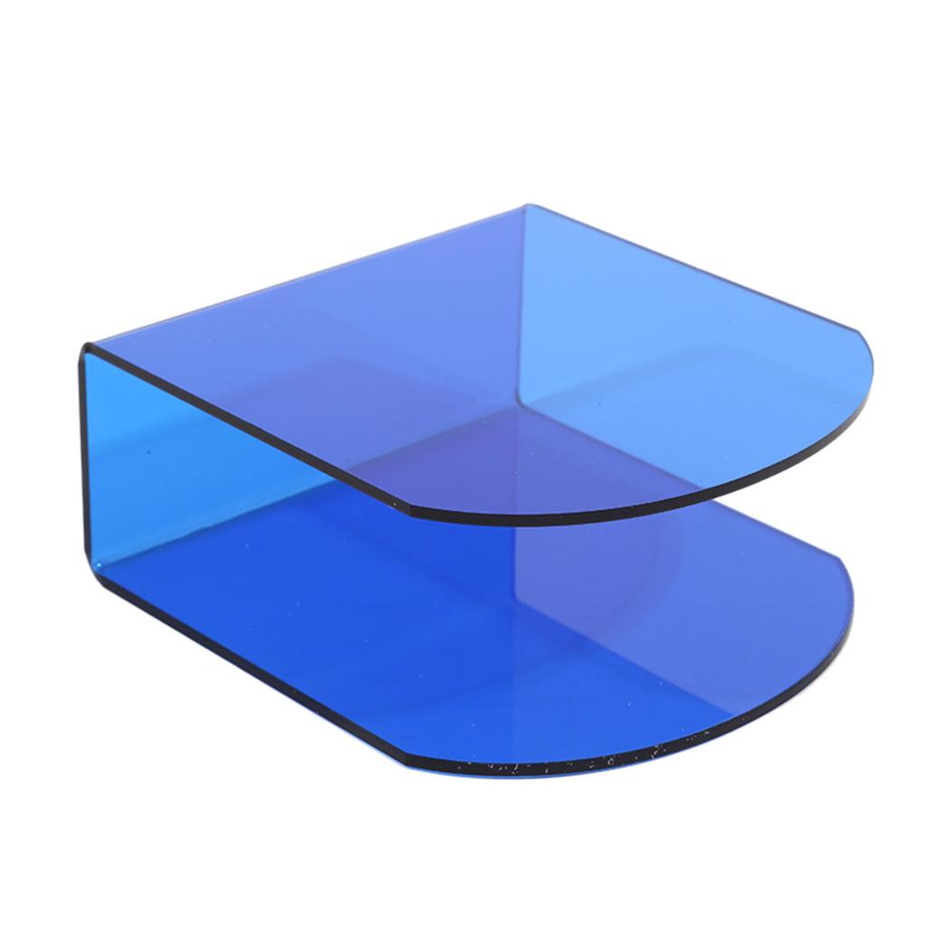 Akryl Serviettdispenser Holder Drikkebrett U-formet Gjennomsiktig Kleenexboks Serviettstativ for Lommetørkle Oppbevaringsstativ