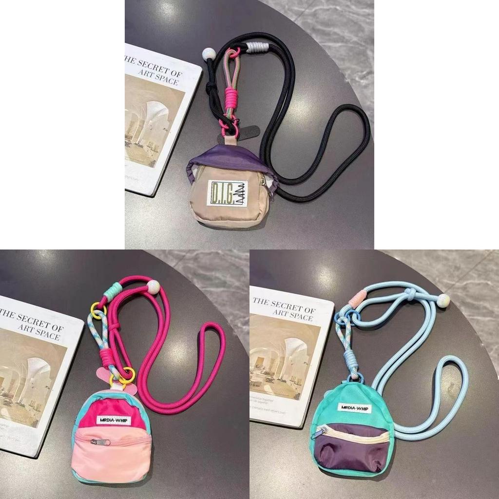 Phone Lanyard With Coin Purse Pendant For Outdoor Hiking And Travel