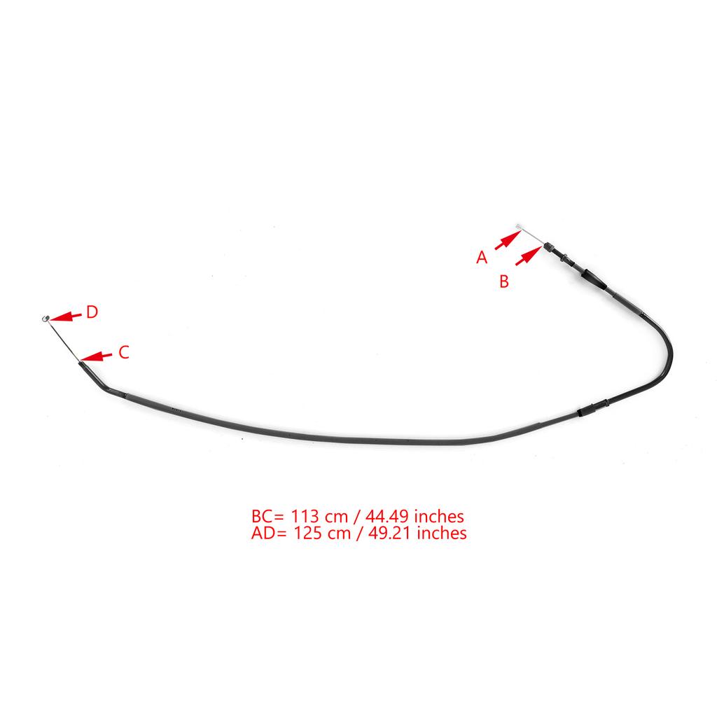Motorcycle Clutch Cable Replacement Fit for Yamaha FZ1N 2006-2010