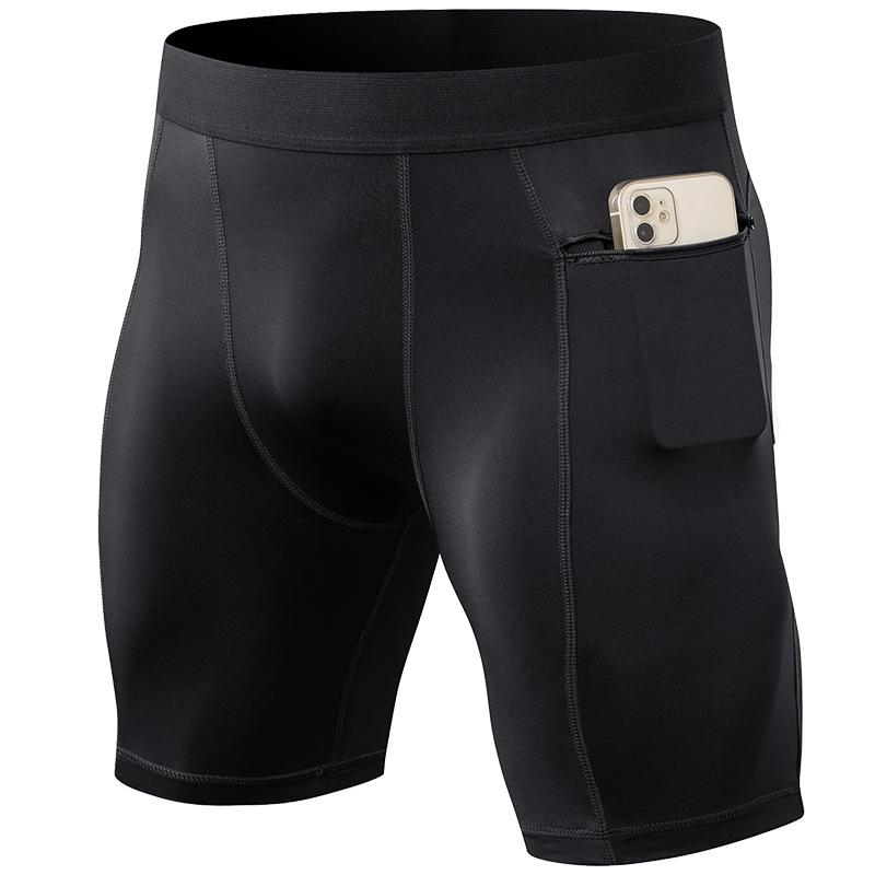 

Men s PRO Quick-Dry Elastic Fitness Shorts with Zipper - Ideal for Running, Basketball, and Training. XL