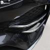Cubierta ABS Plateada para Faros Antiniebla para Mercedes Benz Clase C W205 Clase E W213 GLC X253 2016-2025 Rejilla Parachoques Delantero Spoiler Accesorios