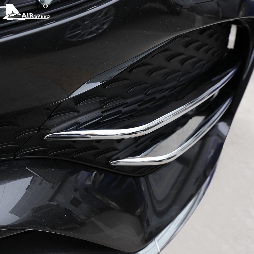 Cubierta ABS Plateada para Faros Antiniebla para Mercedes Benz Clase C W205 Clase E W213 GLC X253 2016-2025 Rejilla Parachoques Delantero Spoiler Accesorios