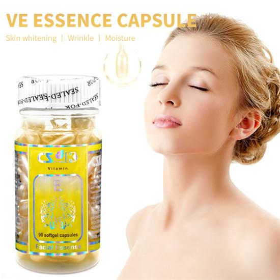 Buy 90Pcs/Box Vitamin E Capsules Face Cream Spot Acne Removing