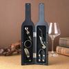 Bottle Shape Corkscrew Set Stainless Steel Simulation Red Wine Tool Kit Portable Multifunctional Red Wine Toolbox