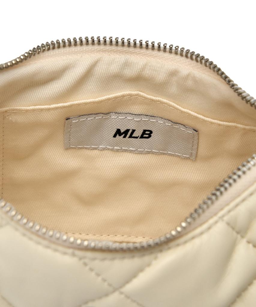 Mlb Basic Quilted Pu Hobo Bag Bos (Cream)