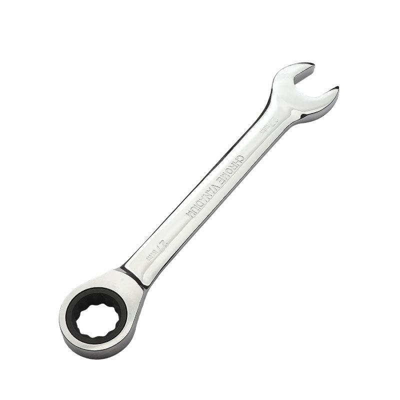 Hufeng Tools 6-36mm Quick Ratchet Mirror Wrench, 72 Teeth Dual-Purpose