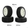 RC 1/10 Rubber Tyres Tires Super Soft for HPI Climbing Rock Crawler Parts