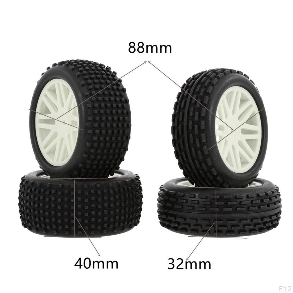 RC 1/10 Rubber Tyres Tires Super Soft for HPI Climbing Rock Crawler Parts