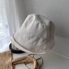 Sunscreen Flax Sun Hat Quick-dry Japanese Style Bucket Cap Fashion Roll Rim Fisherman Hat  Outdoor