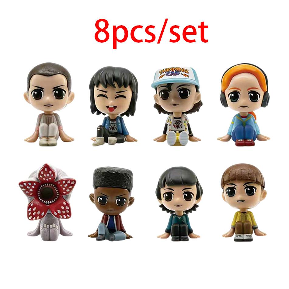 

Latest Strangeres Things Figure Anime Jane Ives/Will Byers/Mike Wheeler Action Figure Cosplay ornament Figures Toy Latest Year present