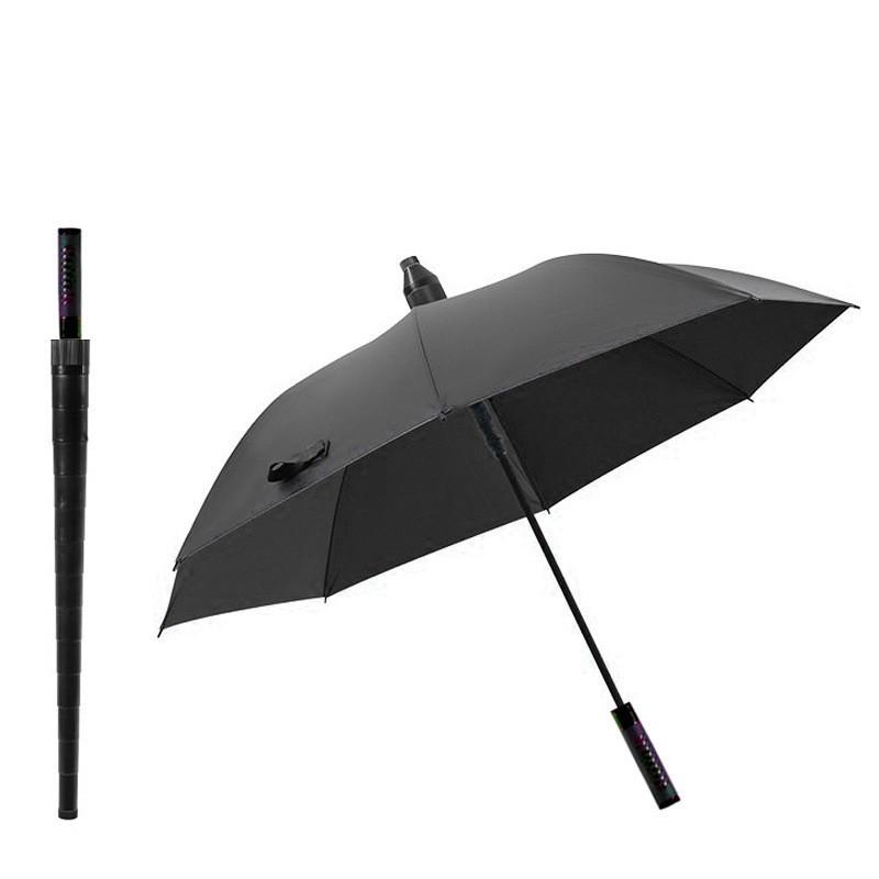 Large golf umbrella waterproof set color fiber reinforced wind-resistant business long handle vinyl umbrella automatic umbrella
