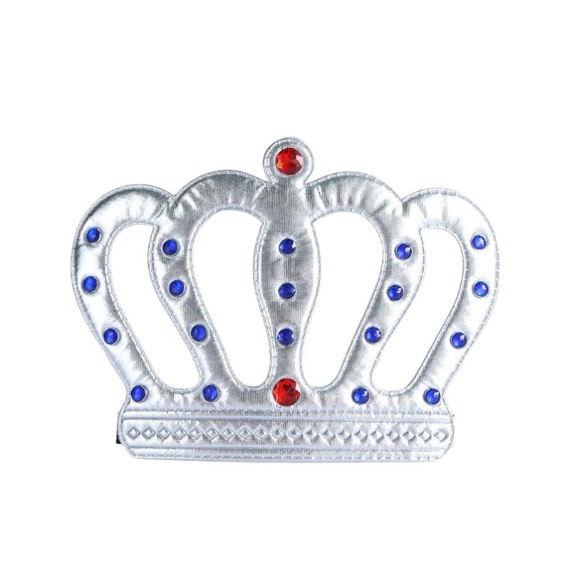 Stilvolle goldene Krone für Kinder, perfekt für Halloween- und Geburtstagsfeiern