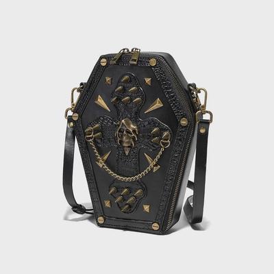 Τσάντα TEMU European & American Punk Skull Crossbody - Γυναικεία Τσάντα ώμου Retro Motorcycle