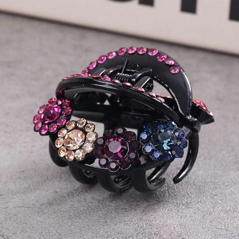 Vintage  Flower Hair Claws Women   Hairpins Clamps Crab Ponytail Barrette Girls Hair Accessories