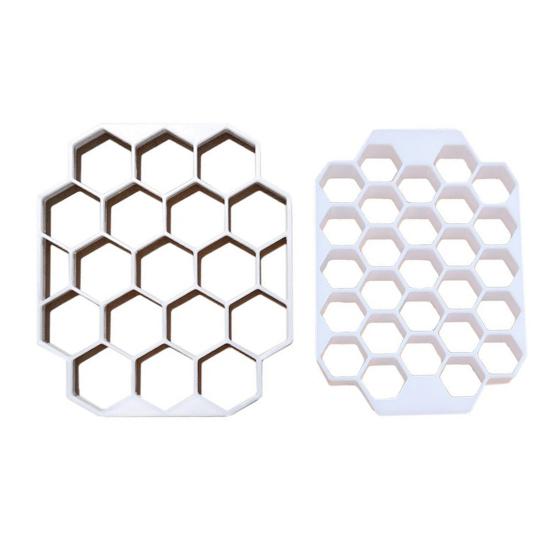 Ravioli Cutter Dough Divider Plastic Dough Grid for Uniform Dumplings Pastry Easy-Clean Kitchen Tool for Homemade Pasta