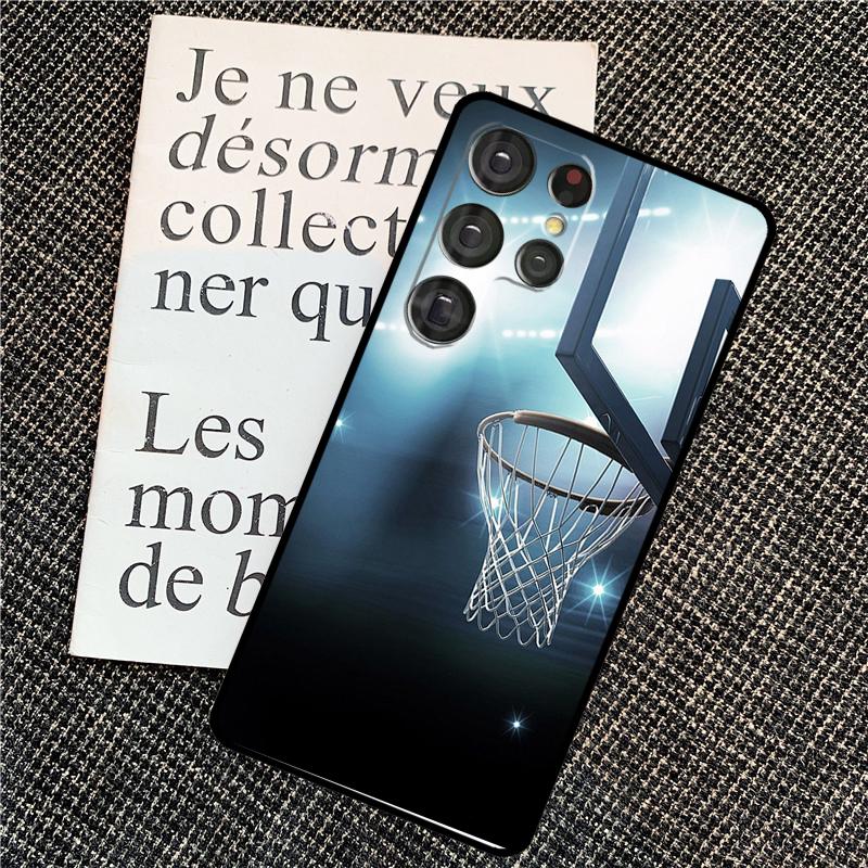 Basketball Basket Case For Samsung Galaxy S26 S24 S25 Ultra S20 S21 S22 S23 Ultra S10 Plus S25 FE Back Cover Galaxy S20 FE