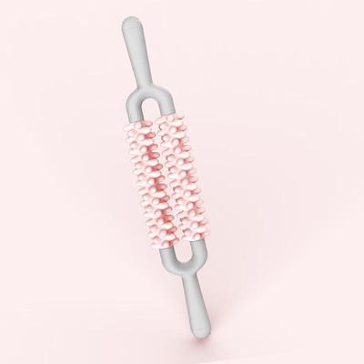 Spiky Double-Row Muscle Massage Roller