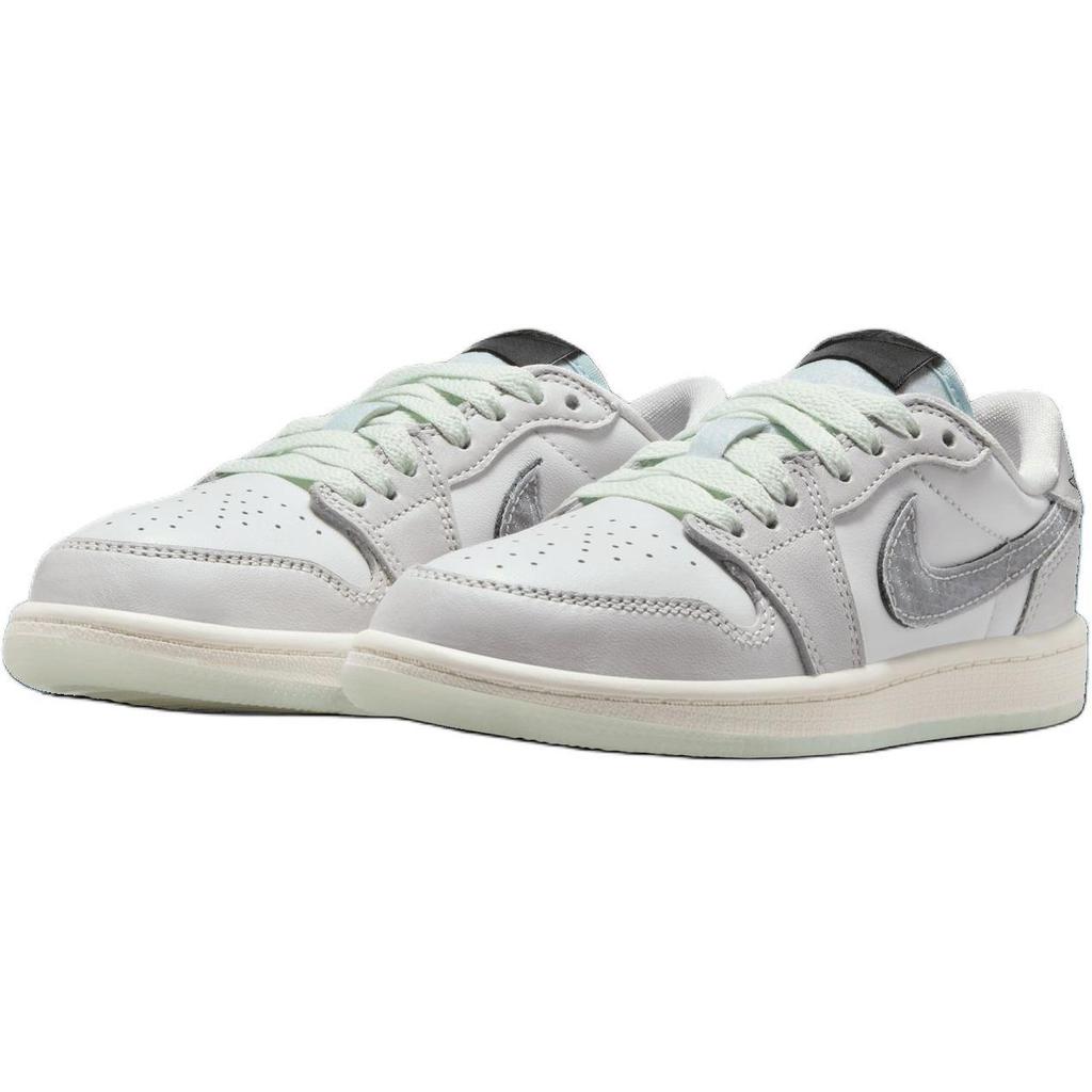 Air Jordan 1 Retro Low OG PS Year of the Snake Kids Sneakers Grey Summit-White Photon-Dust HF3205-100