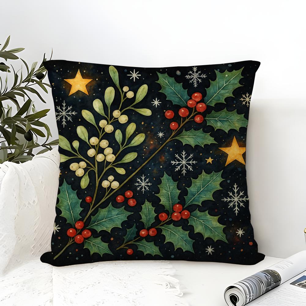 Cartoon Children'S Illustrations Religious Prints Pillow Case Linen Pillow Case Sofa Home Decor Cushion Cover Cushion Cove