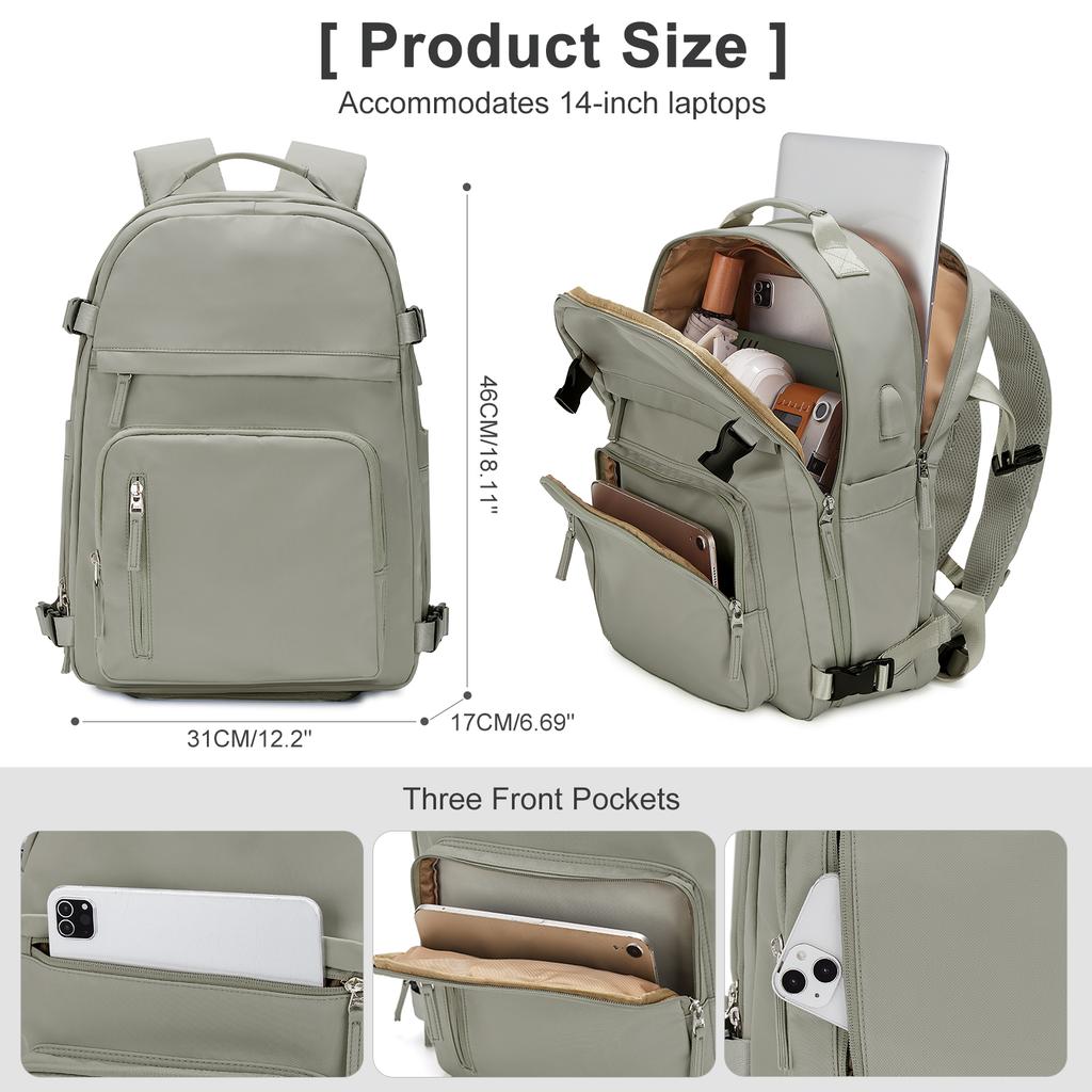 Large Travel Backpack for Women Large Capacity High Quality Schoolbag Overnight Weekend Bag Waterproof Men's Backpack Laptop Bag