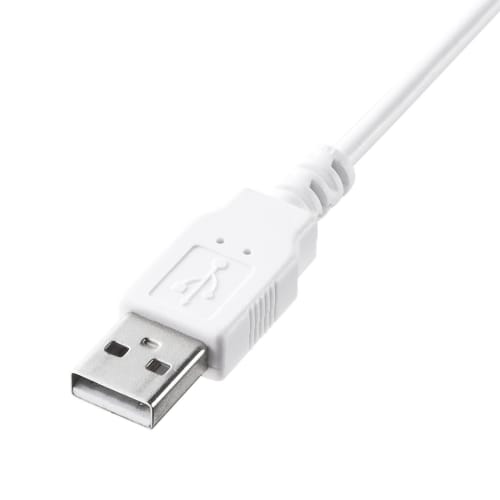 Sanwa Supply Wired USB Slim Keyboard No Numeric Keypad Pantograph 85 Keys Japanese 109A Layout White SKB-SL18WN