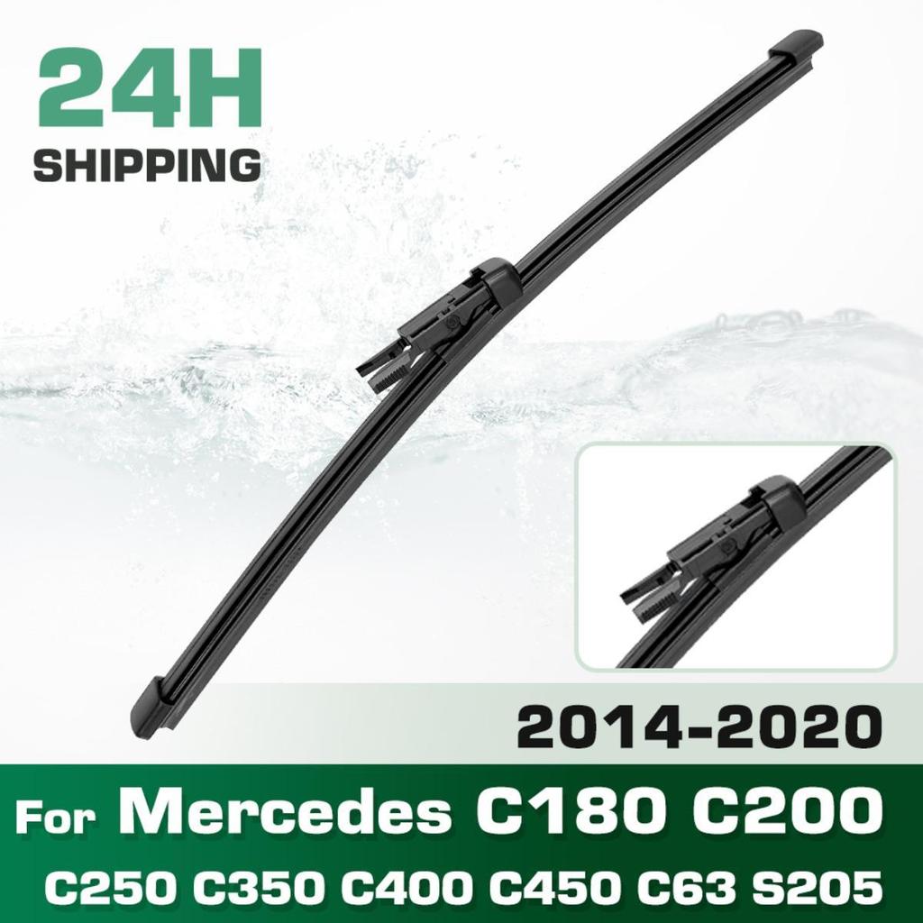 Heckscheibenwischerblätter, Premium Allwetter-Wischerblätter für Mercedes C180 C200 C250 C350 C400 C450 C63 S205 2014-2020