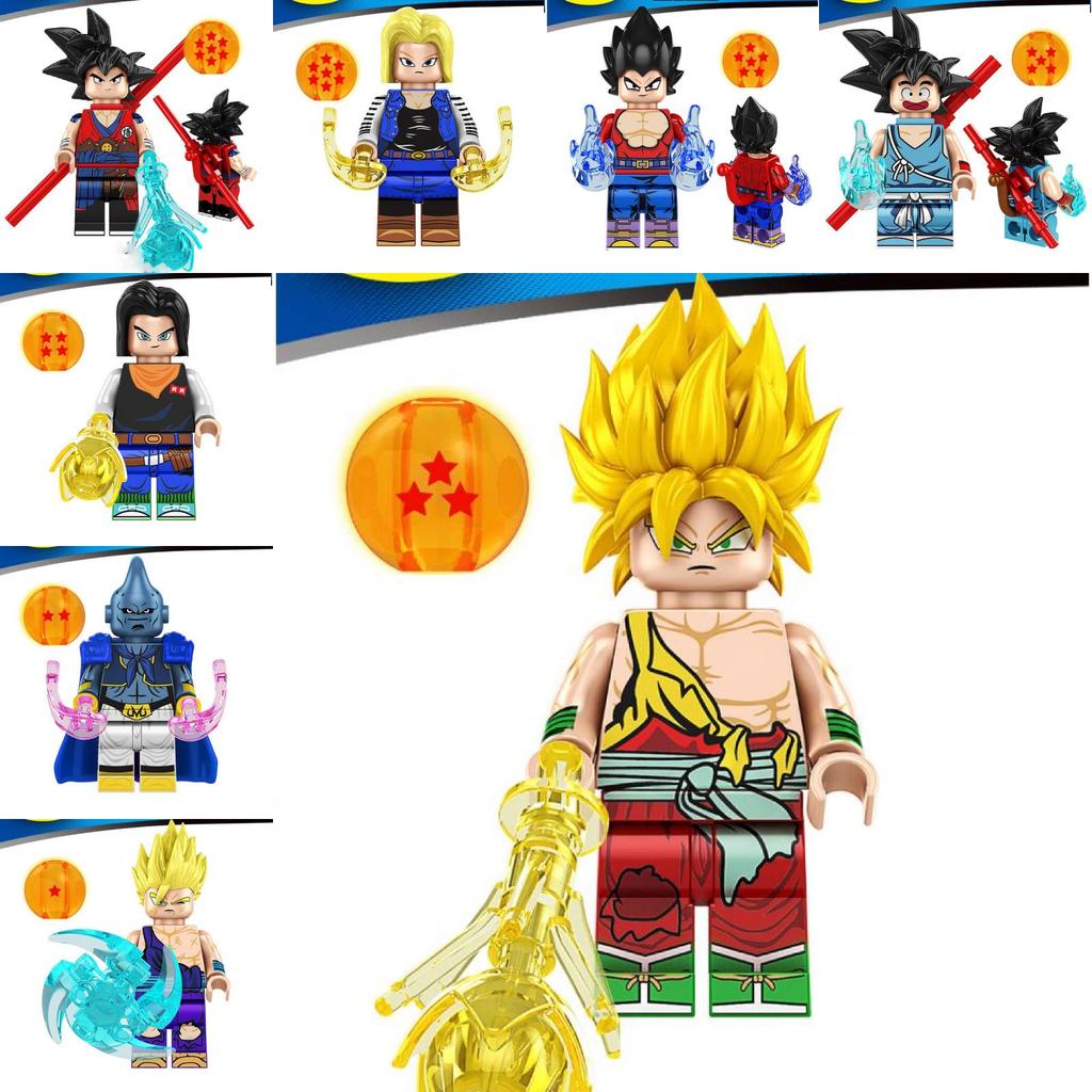 Kf6195 Children's Building Blocks Toy Abs Plastic Non-electric No Diy Small Granule Type 0-38 Pieces 0.01kg Net Weight