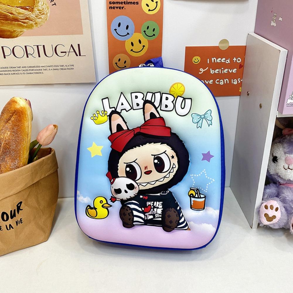 Cute Cartoon Boys and Girls Backpack Kindergarten Bag Outdoor Hard Shell Small Bag