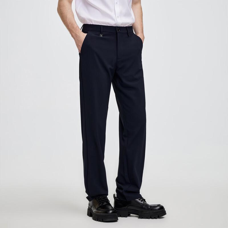 GIOVANNI VALENTINO Men s Straight Fit Casual Trousers 33